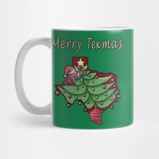 Merry Texmas - Christmas Tree Mug